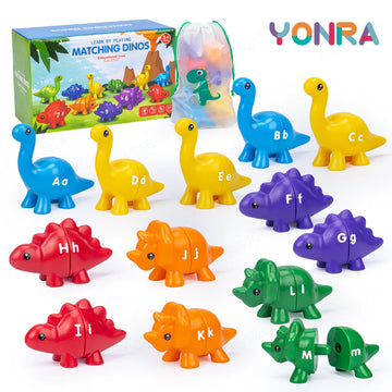 Matching Dinosaur Toy With storage bag Montessori Toys for Kids Counting Learning Toys for Toddlers Children Development Game